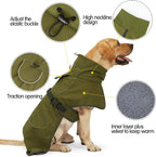 Winter Clothes for Dogs Adjustable Clothes with Harness for Small Medium Large Dog