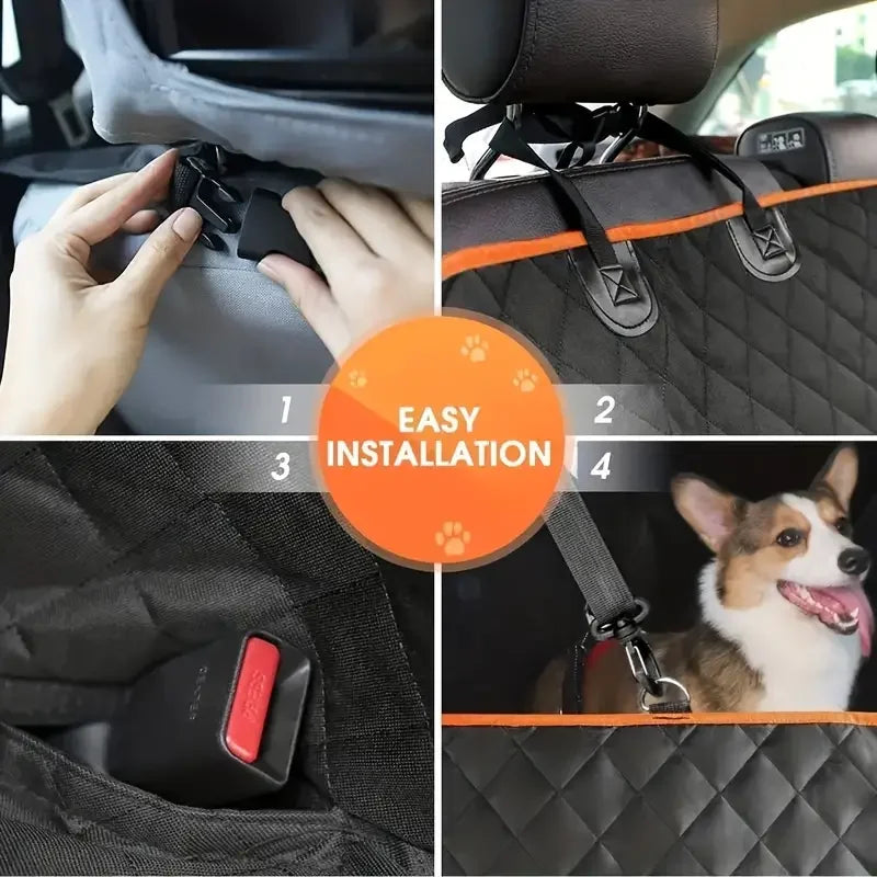Dog Car Seat Cover, Waterproof, Scratch Proof Nonslip Durable