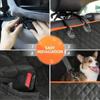 Dog Car Seat Cover, Waterproof, Scratch Proof Nonslip Durable