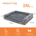Dog Bed Extra Large Sleeping Bed Cushion, Washable Cover Soft Sponge Foam