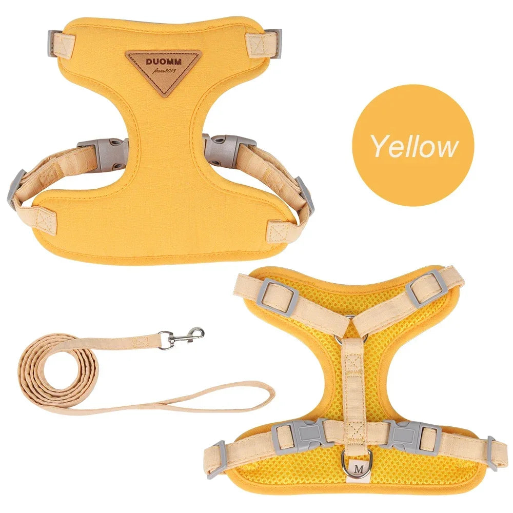 Outdoor Walking Supplies Fashion Pet Leash Small Dogs Cats Breathable Durable Harnesses