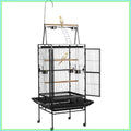 32.7x31.1x82.7 inch Bird Cage, Open Flat Top, Slide-Out Tray