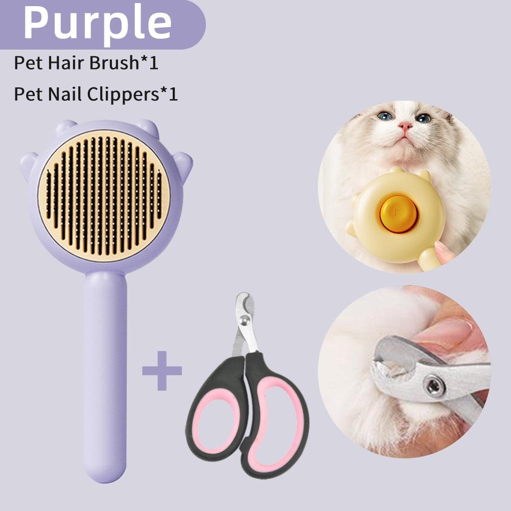 Cat Comb Massage Pet Magic Combs Hair Removal Cat and Dog Universal Needle Brush Pets