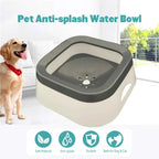 Anti-Splash Dog Water Bowl 1L – Large Non Spill Water Bowl for Dogs