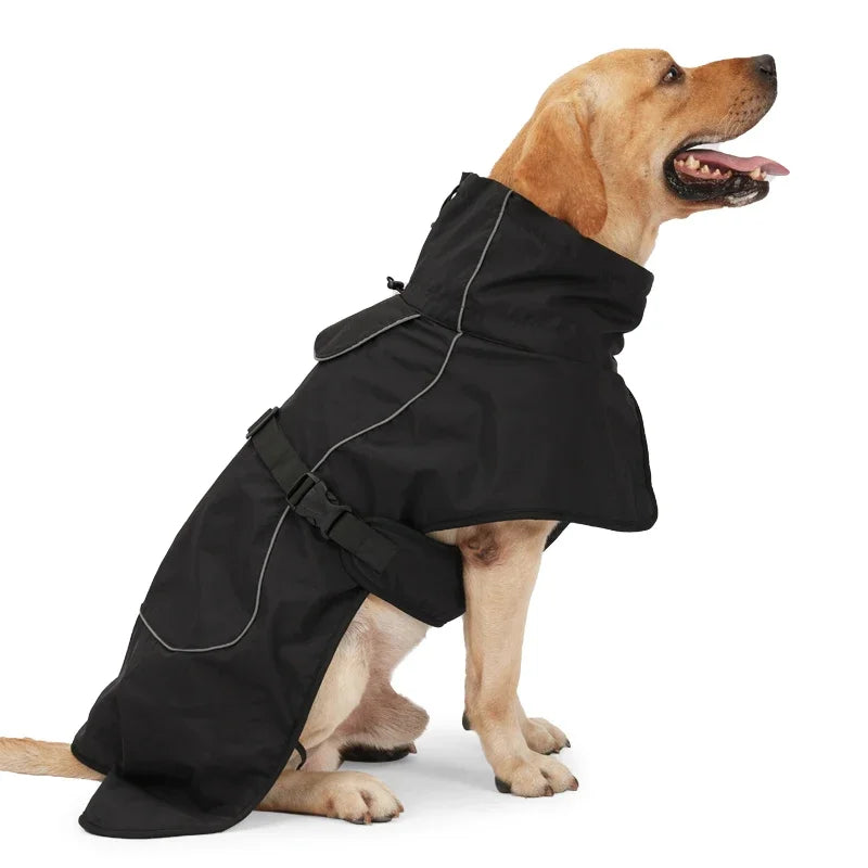 Winter Clothes for Dogs Adjustable Clothes with Harness for Small Medium Large Dog