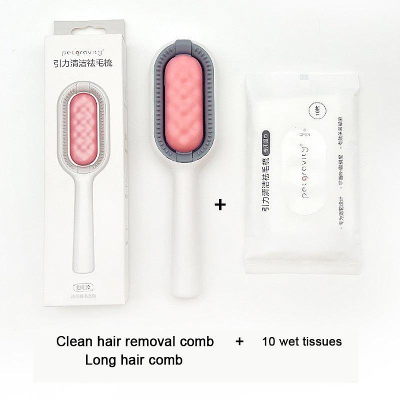 Cat Cleaning Comb Professional Brush for Dog or Cat Removes Loose Hair Eliminate Tangles