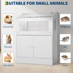 Large small pet cage, ventilated, easy to clean