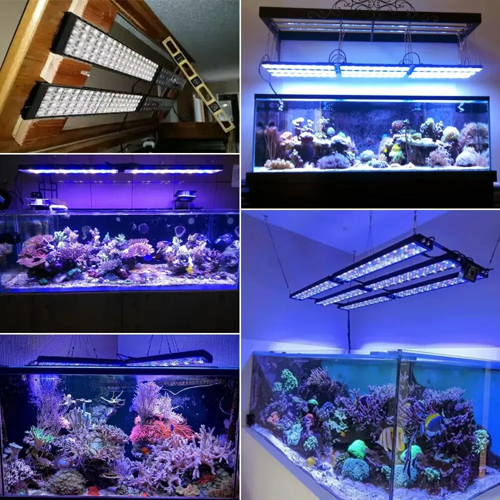 Full Spectrum LED Marine Aquarium Lamp For 60-240cm Led Fish Tank Lights