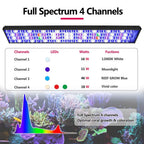 Full Spectrum LED Marine Aquarium Lamp For 60-240cm Led Fish Tank Lights