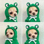 Cute Fruit Pet Hoodie Sweater – Warm Costume for Cats and Small Dogs