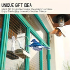 Transparent Bird Feeder Birds House for Outdoor Window