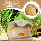 Magnetic Reptile Hide Cave Simulated Rock Appearance