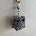 Sad Hamster Violin Song Plush Keychain Bag Charm Cute 2024 Key Ring Accessories Gift