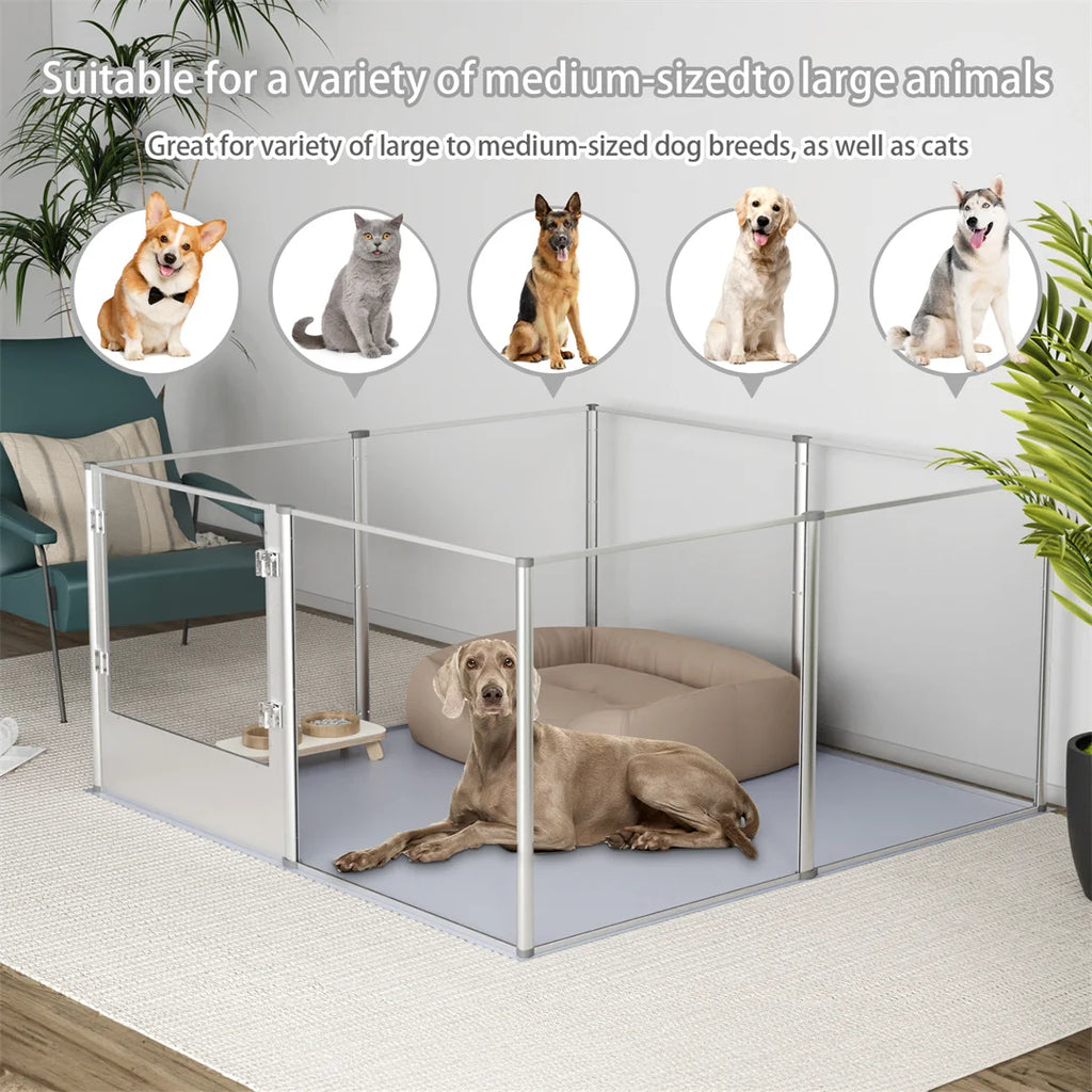 Unique Clear Acrylic Dog Whelping Pen