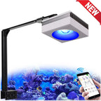 WiFi Led Aquarium Light Full Spectrum, Reef Light Aquarium Saltwater Coral Growing