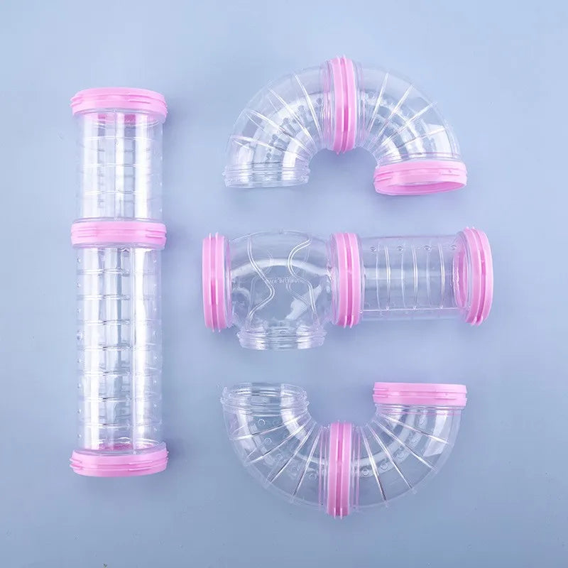 Hamster Cage Renovation External Pipeline Accessories DIY Small Pet Supplies Toy