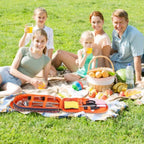 19Pcs Camping Cooking Utensil Kit Portable Picnic Cookware Outdoor Kitchen Equipment Gearr