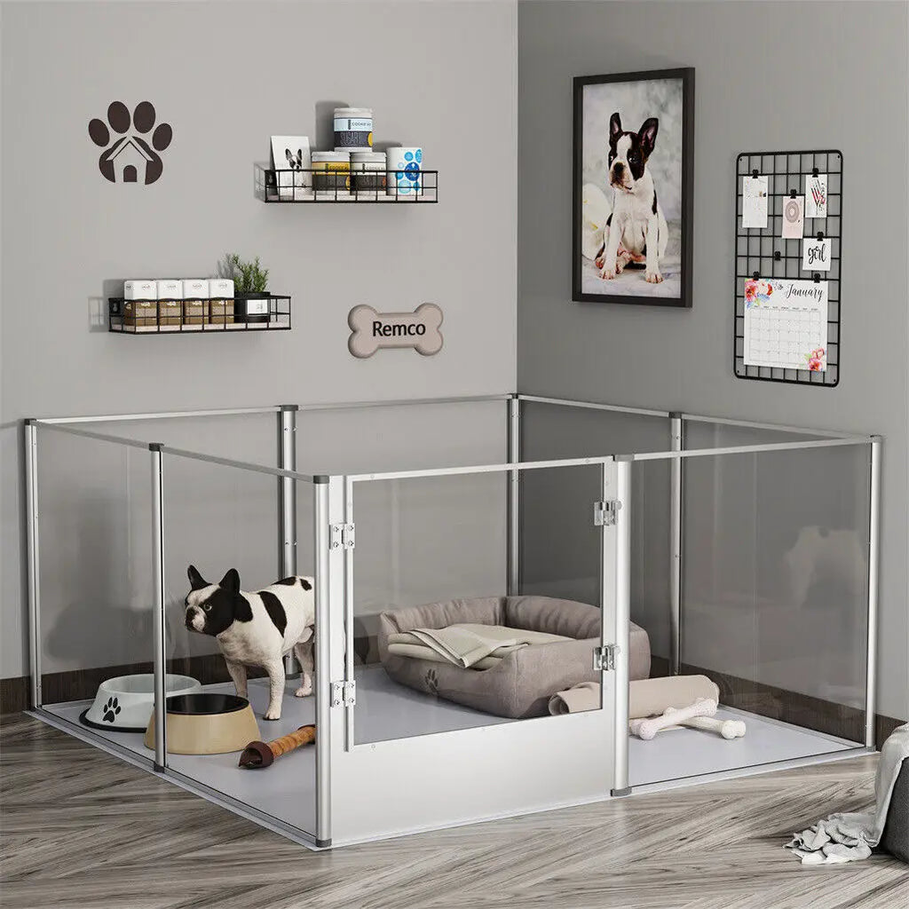 Unique Clear Acrylic Dog Whelping Pen