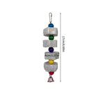 1PC Pet Teeth Grinding Volcanic Rock Toy for Parrots Hamsters Cage Accessories Bird Toy