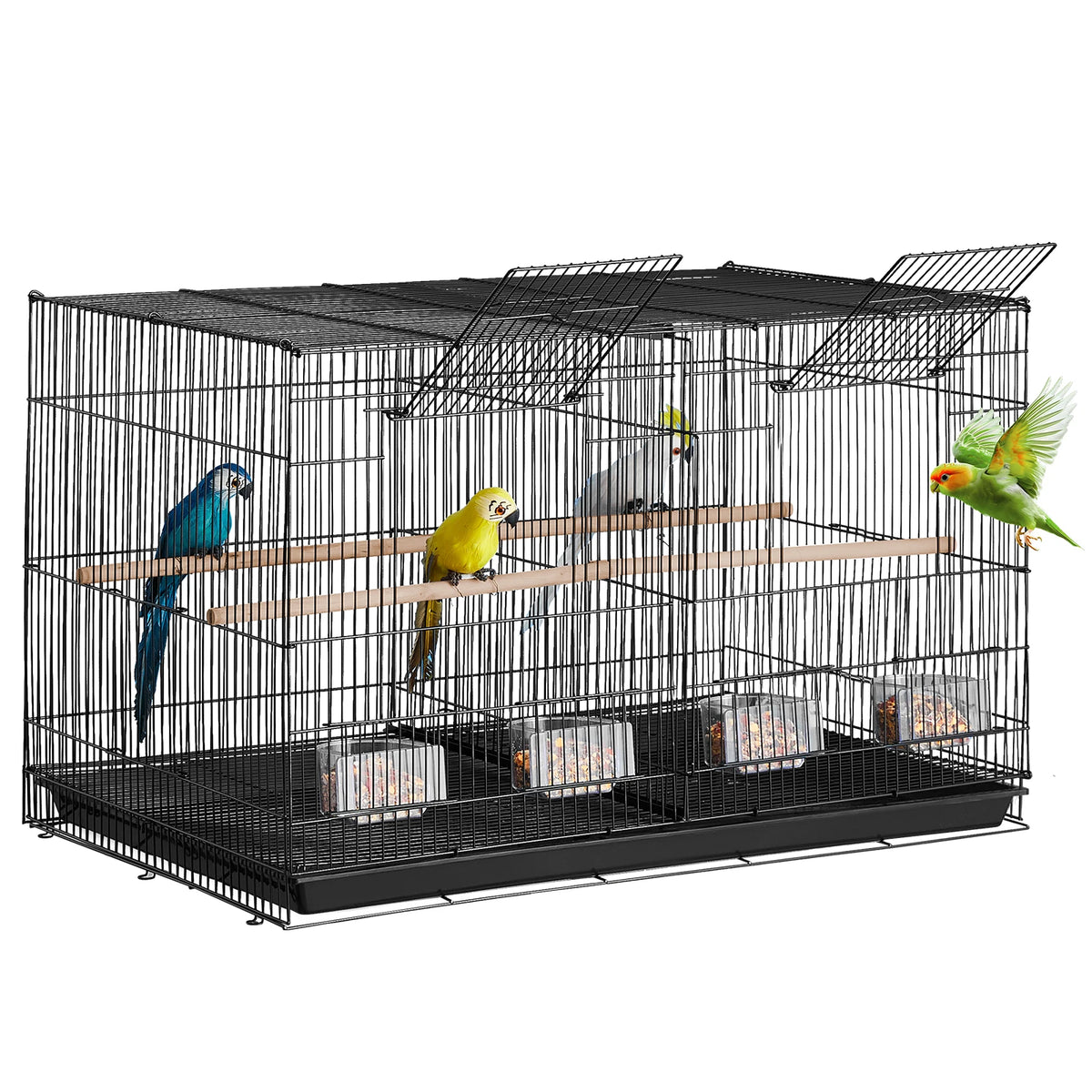 Flight Bird Cage Stackable Divided Small Animal Cage