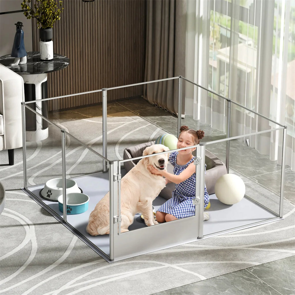 Unique Clear Acrylic Dog Whelping Pen