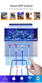 Full Spectrum LED Marine Aquarium Lamp For 60-240cm Led Fish Tank Lights