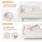 Elevated Pet Bed, Waterproof with Sturdy Wood Legs for Small Dog Kitten