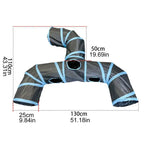 Cat Toy Tunnel Indoor Cat Hide Interactive Play Tunnel Tube