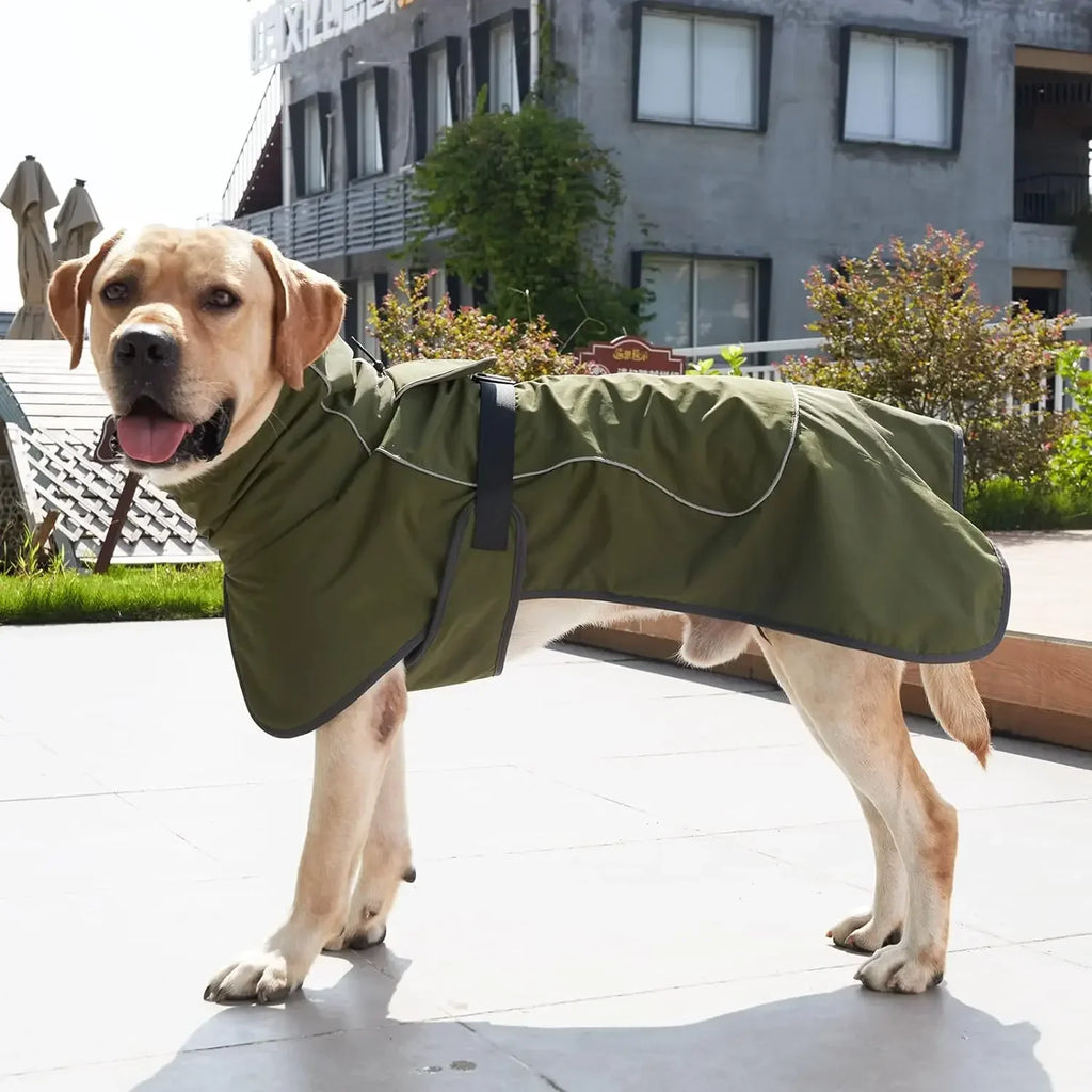 Winter Clothes for Dogs Adjustable Clothes with Harness for Small Medium Large Dog