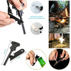 14 in 1 Outdoor Emergency Survival Safety Gear Kit Camping Tactical Tools SOS EDC Case