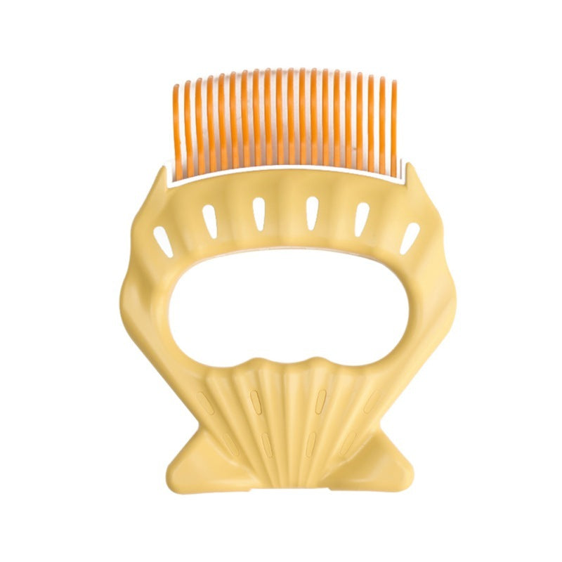 Pet Dog Cat Combs Shell Shaped Hair Remover Brush Grooming Tools Dog Massage Comb