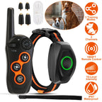 3280 FT Dog Training Collar IP67 Waterproof Pet Beep Vibration Electric rechargeable 3 modes