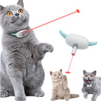 Automatic Cat Toy Smart Laser Teasing Cat Collar Electric USB Charging Kitten Amusing Toys