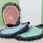 Pet Bathing Brush 2-in-1 Glove For Brushing, Massaging, Drying Grooming Kit For Dog Cat