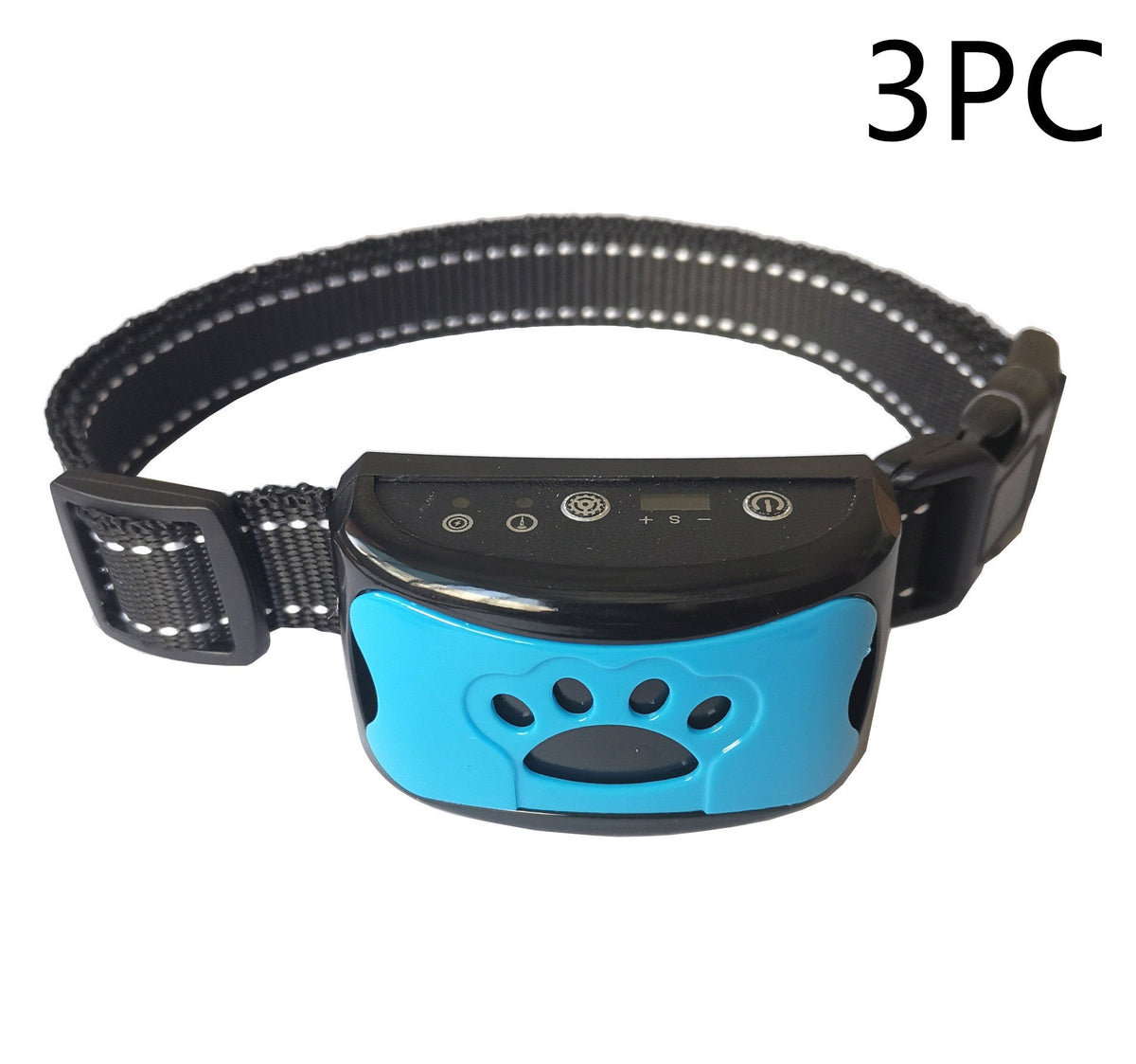 Dog Training Collar Waterproof Electric Remote Control Rechargeable Trainer Bark Arrester