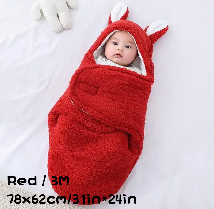 Super Soft Baby Sleeping Bag Fleece Newborn Blanket  Unisex Baby Wrap For Newborn Baby