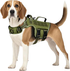 Heavy Duty No-Pull Tactical Dog Harness Molle Vest