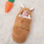 Super Soft Baby Sleeping Bag Fleece Newborn Blanket  Unisex Baby Wrap For Newborn Baby