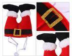Christmas Costumes For Small Dogs Cats Fleece Hat Event Apparel Funny Clothes Accessory