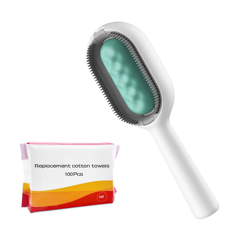 Cat Hair Brush W/ Water, Sticky Brush For Cats, 4 In-1  Creative Update Dog Grooming Comb