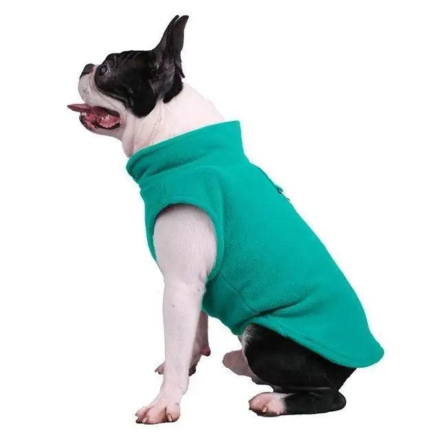 Blank Dog Vest Soft Fleece Clothes For Small Dogs.T Shirt With Soft Fleece Vest