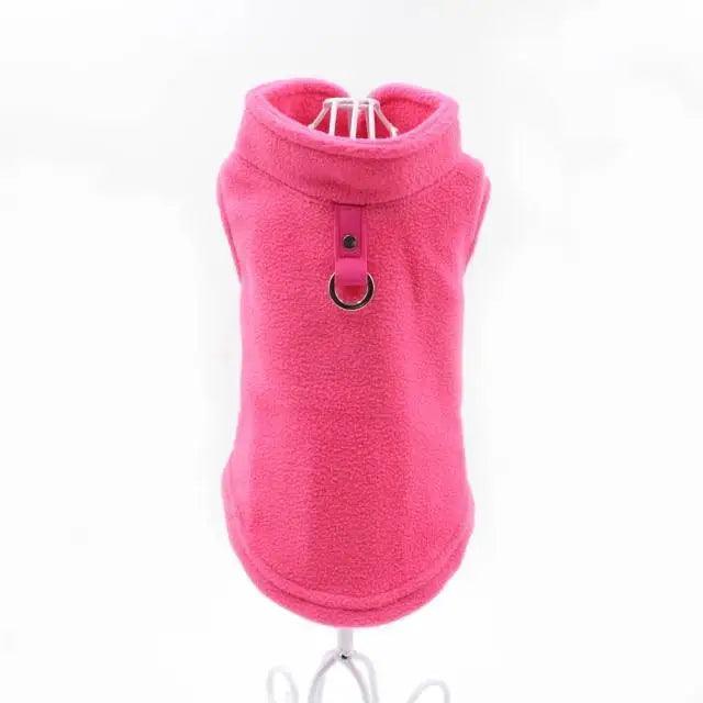 Blank Dog Vest Soft Fleece Clothes For Small Dogs.T Shirt With Soft Fleece Vest