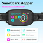 Smart Automatic Anti Barking Dog Collar Rechargeable HD Digital Display Waterproof