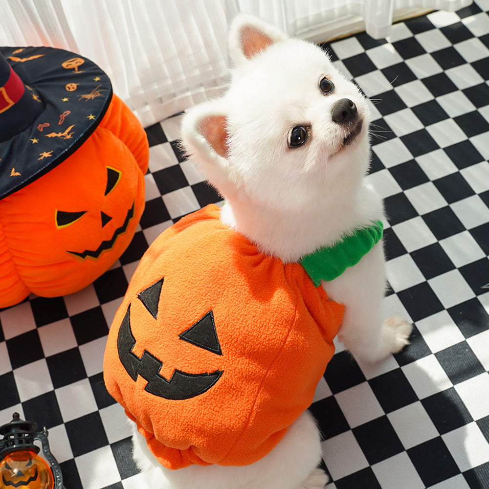 Halloween Vest For Dogs Cat Pet Costume Funny Thanksgiving Christmas For Small Animals