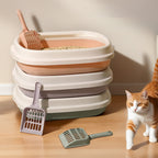 Pet Toilet Bedpan Training Sand Litter Box Cat Dog Tray With Scoop Anti-Splash Dog Toilet