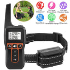 3280 FT Dog Training Collar IP67 Waterproof Pet Beep Vibration Electric rechargeable 3 modes