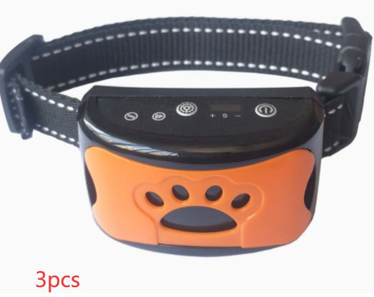 Dog Training Collar Waterproof Electric Remote Control Rechargeable Trainer Bark Arrester