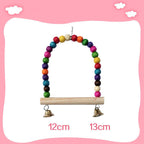 Parrot Bird With Toy Supplies Swing Ring Aerial Ladder Climbing Ladder