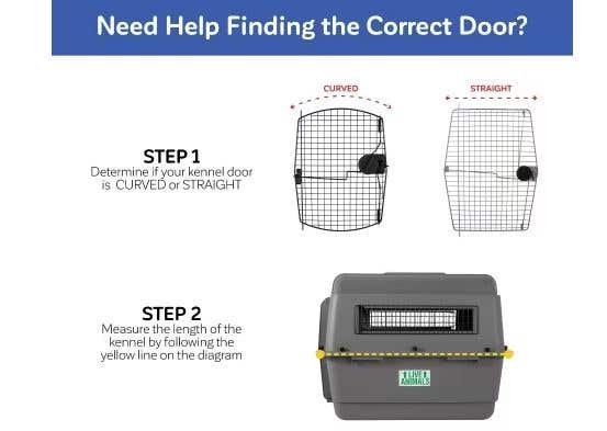 Premium Kennel Replacement Door 36"(L 15 1/4" x H 20 1/4")