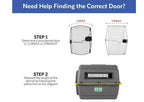 Premium Kennel Replacement Door 36"(L 15 1/4" x H 20 1/4")